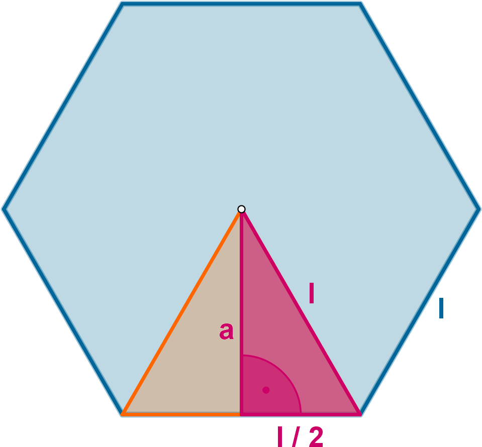 Imagen Teoria Triangulo Rectangulo En Hexagono - Triangle (1722x1018), Png Download