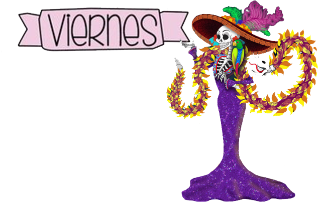 Oración A La Santa Muerte, Para El Día Viernes - Santa Muerte (635x425), Png Download