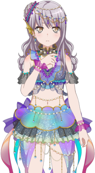 Awash In An Ocean Of Light Live2d Model - Model (477x701), Png Download