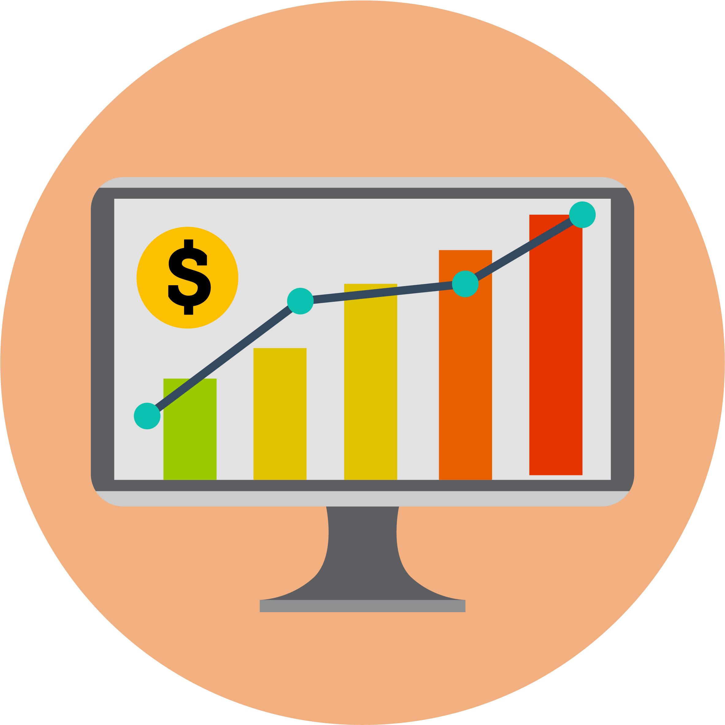 Proyeccion De Ventas - Software (2480x2480), Png Download