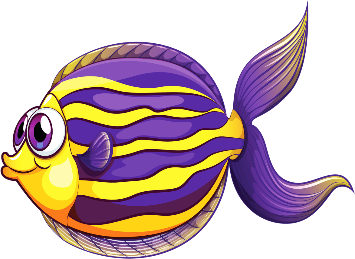 Download Ocean Creatures, Fish Activities, Tropical Fish, Cartoon - Water  Animals Clipart Png PNG Image with No Background 