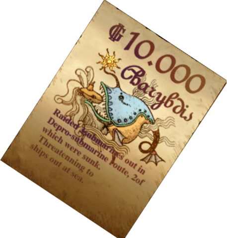 File - Charybdisposter - Ocean Hunter Charybdis (457x479), Png Download