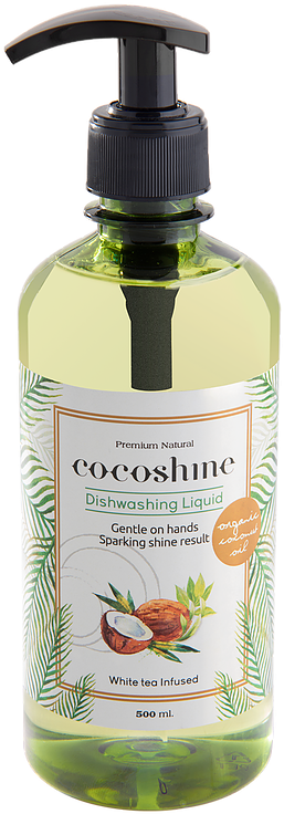 Coconut Oil Based Liquid Dishwashing Soap - Dishwashing Liquid (548x820), Png Download