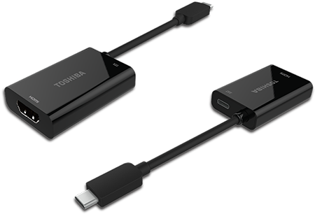 Toshiba Usb-c To Hdmi With Power Delivery - Pa5270u 1prp (600x424), Png Download