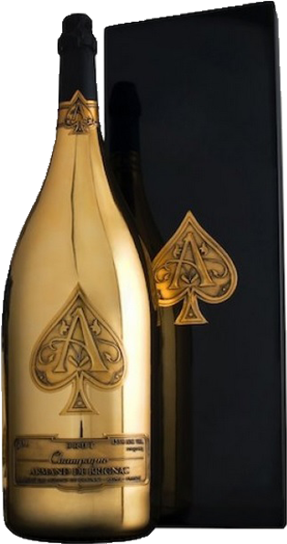 Armand De Brignac Brut Gold Ace Of Spades Champagne - Midas Armand De Brignac Brut (600x600), Png Download