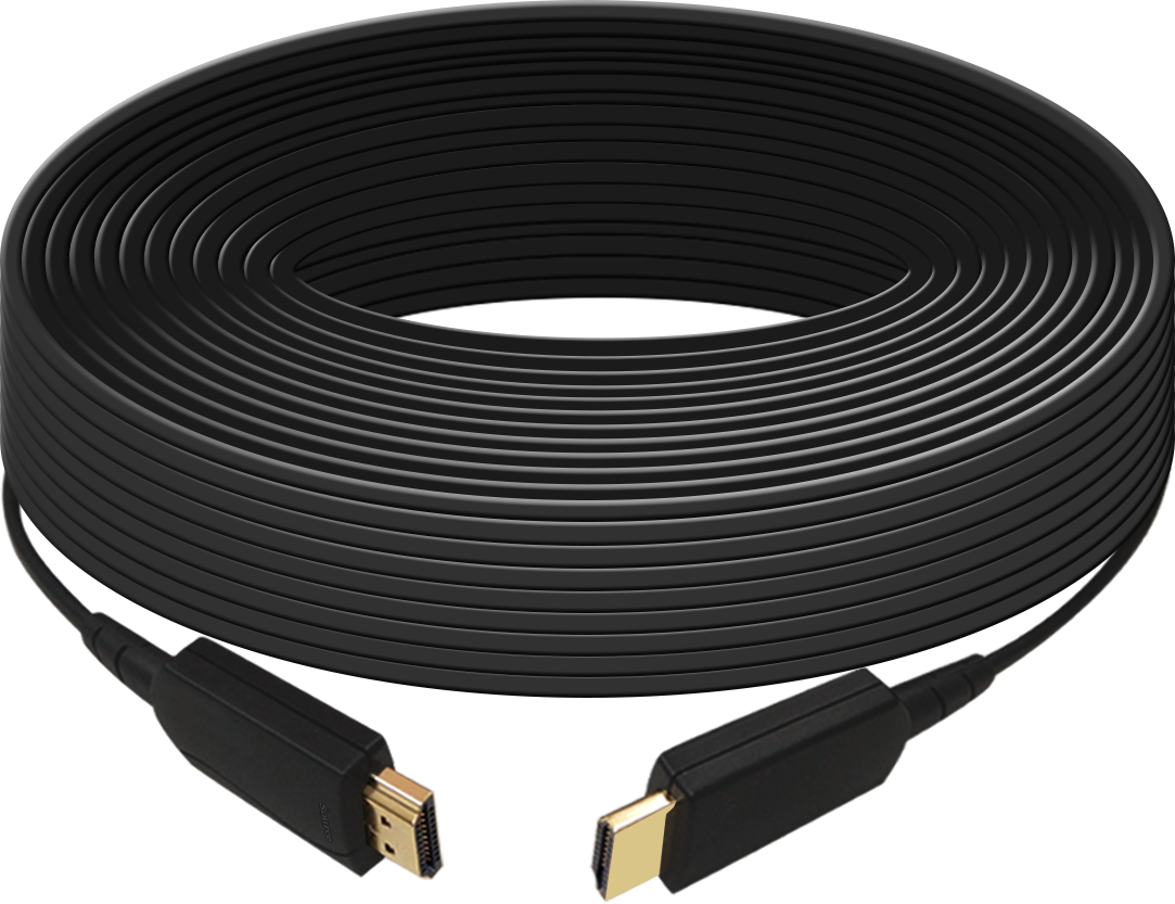 30m Hdmi - Vision Techconnect - Hdmi With Ethernet Cable - Black (1083x833), Png Download