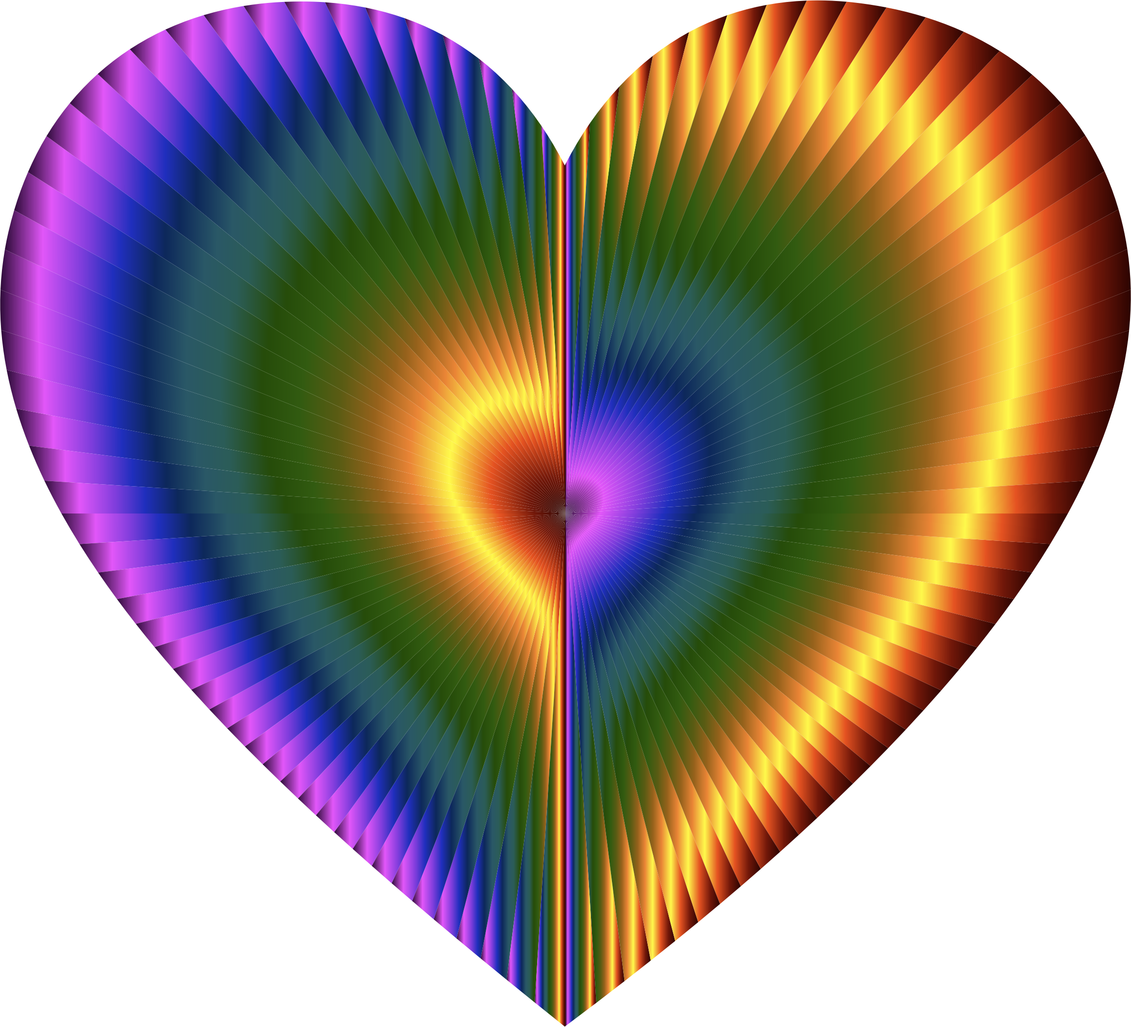 This Free Icons Png Design Of Starburst Heart 12 (2314x2100), Png Download