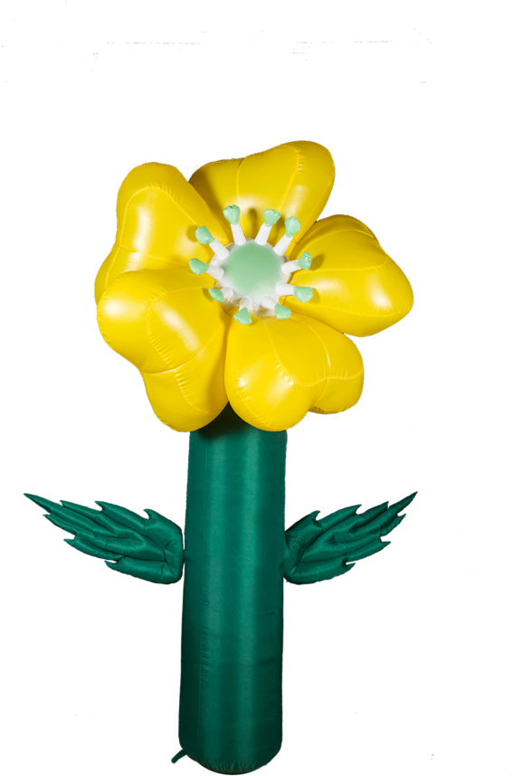 Inflatable Flower Single Stem (1000x1000), Png Download