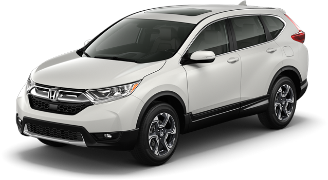 New 2018 Honda Cr-v - Honda Crv 2017 White Touring (750x350), Png Download