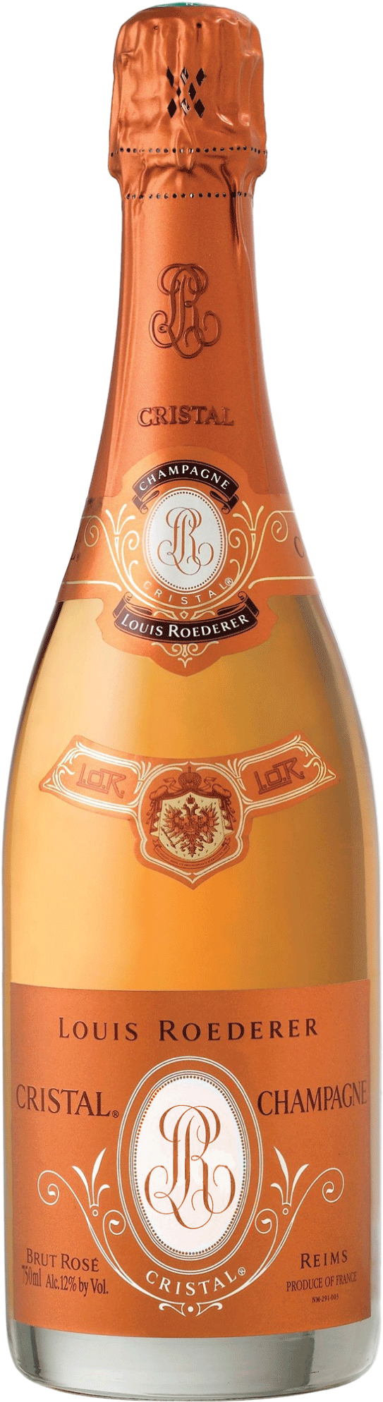 Louis Roederer Cristal Rosé - Cristal Champagne Rosé 2002 (800x2000), Png Download