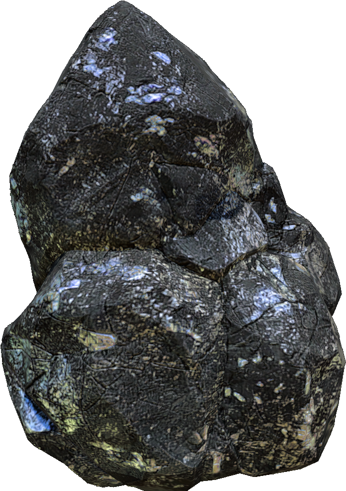 Silver Ore - Boulder (1080x1080), Png Download