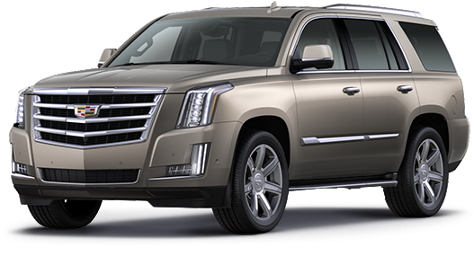 2017 Cadillac Escalade Luxury - Cadillac Escalade Bronze Dune (608x300), Png Download
