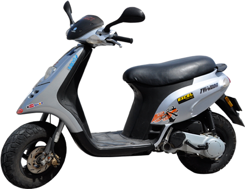 Thanks - Piaggio Typhoon Png (575x442), Png Download