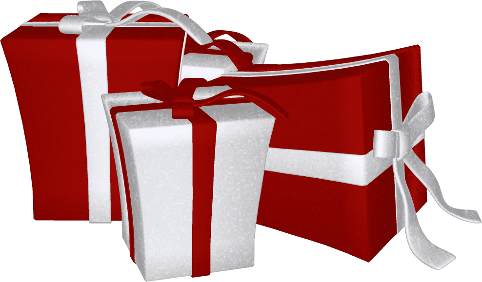 Berta Y Los Regalos De Navidad - Boite De Cadeaux Png (988x579), Png Download