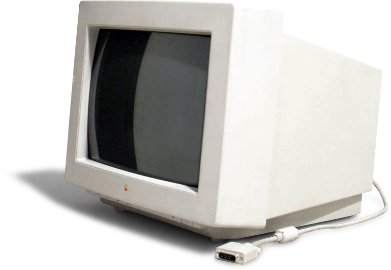 Apple Color Plus 14 Display - Apple 21 Crt Monitor (799x552), Png Download