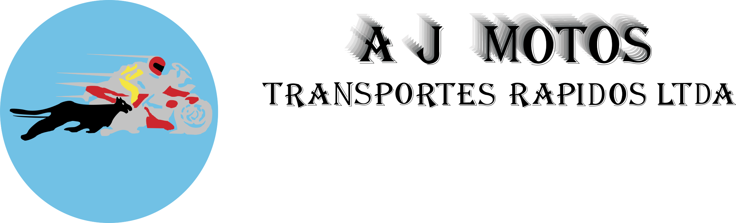 Aj Motos Logo Png Transparent - Portable Network Graphics (2400x728), Png Download