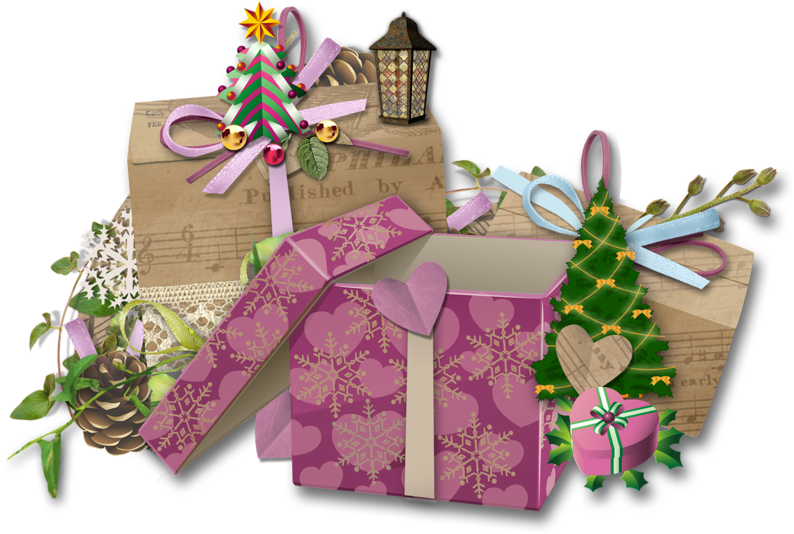 Imágenes De Regalos De Navidad - Feliz Navidad Para Mi Esposo (800x564), Png Download