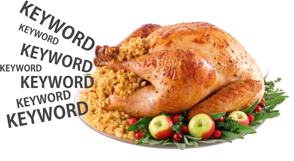 Keyword Stuffing - Whole Turkey (1460x739), Png Download