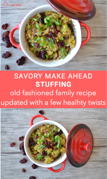 Savory Make Ahead Stuffing - Drainage Of Head And Neck (357x599), Png Download