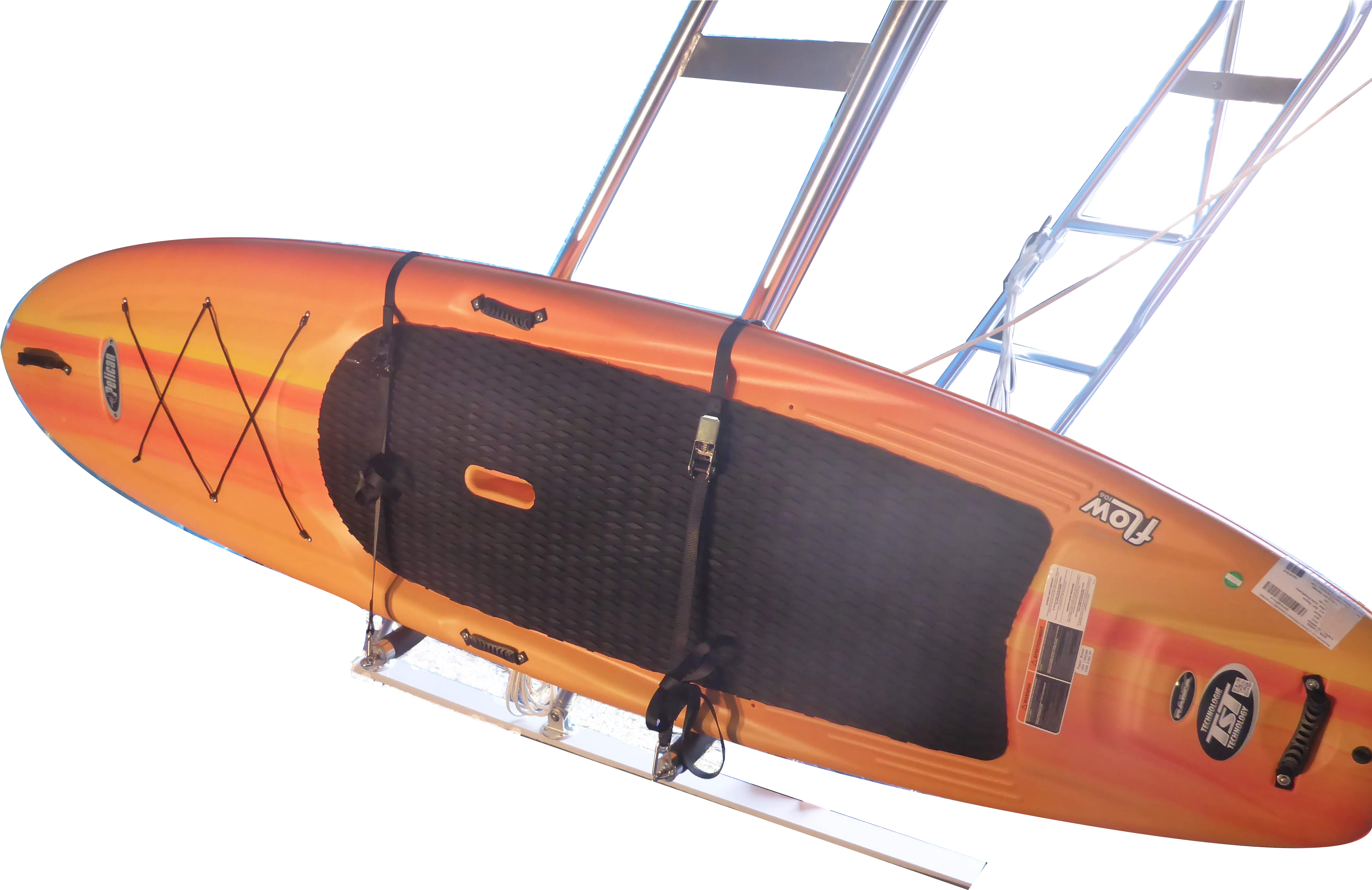 Sail Arch Kayak Rack 1 - Davits Beneteau 38 (4272x2816), Png Download