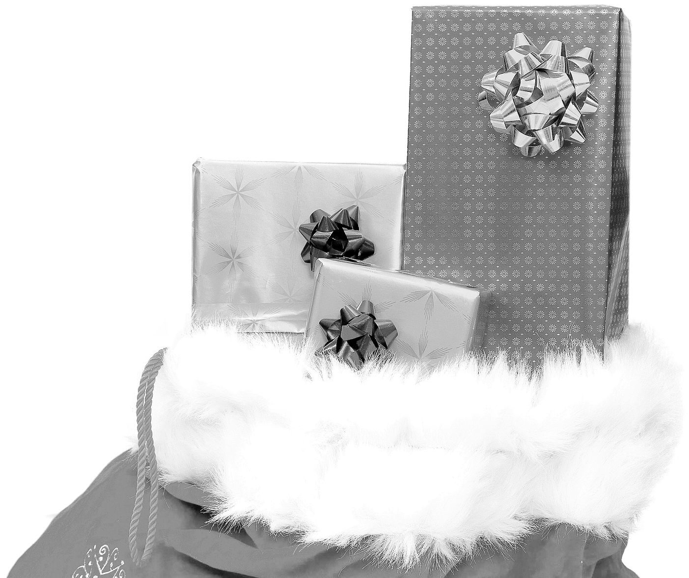 La Regla De Los 4 Regalos De Navidad - Luxury Christmas Sack (1760x1175), Png Download