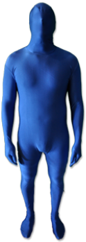 Blue Screen Chroma Key Full Bodysuit - Bodysuit (360x360), Png Download