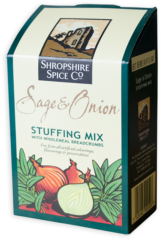 Sage & Onion Stuffing - Shropshire Spice Co Cranberry, Orange & Chestnut (1000x1000), Png Download