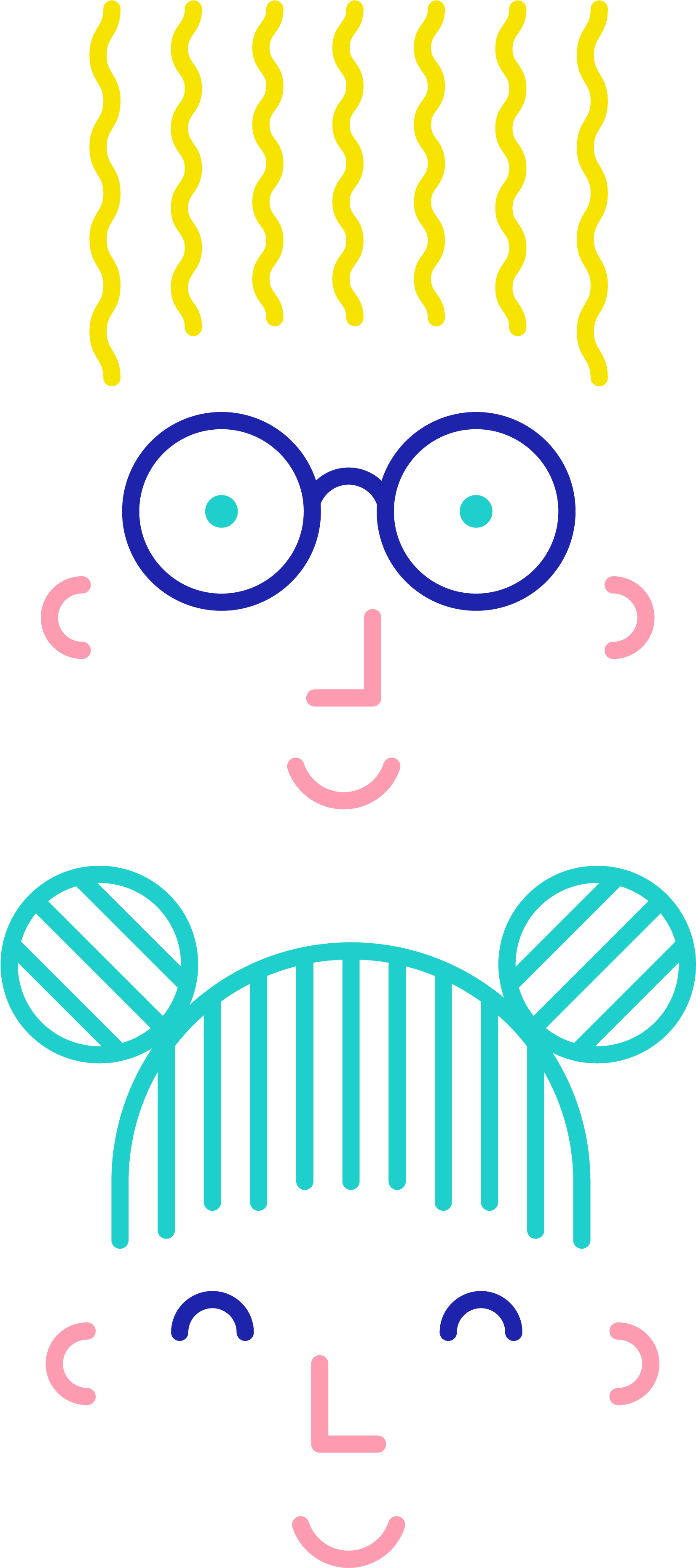 Olivia Y Álvaro - Illustration (2638x5173), Png Download