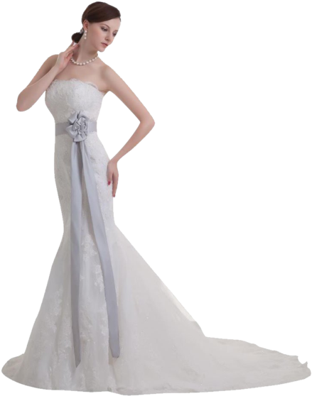 100% Guarantee Lace Wedding Dresses Any Size-color - Wedding Dress (600x600), Png Download