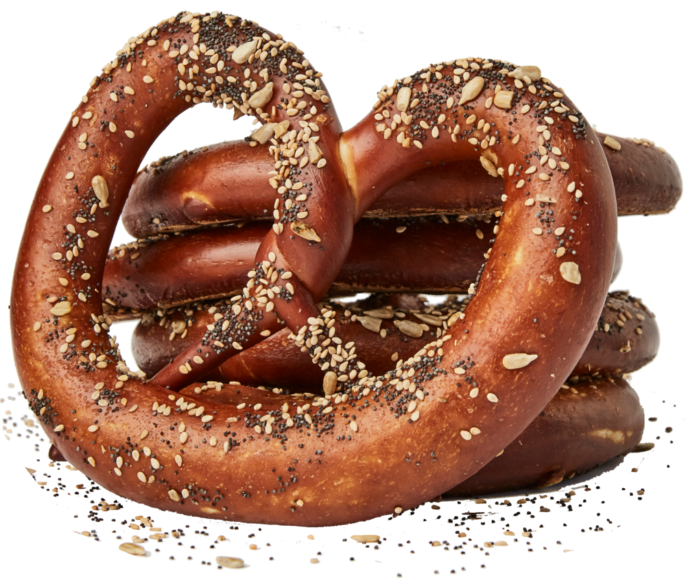 5 X Small Everything Pretzels (1000x846), Png Download