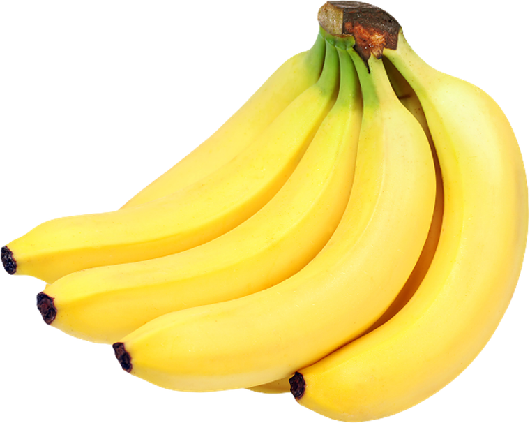 Clipart Bunch Of Banana (760x606), Png Download