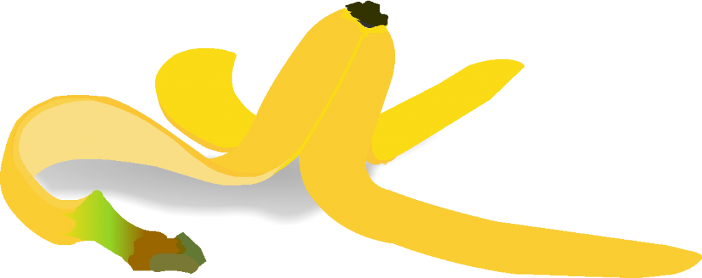 Buccia - Cascaras De Platano Png (1024x406), Png Download