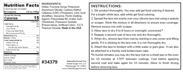 Premium Confectionery Lace Mixture Wedding White 200 - Organic Merchants Organic Puffed Amaranth - 5lb Bag (600x600), Png Download