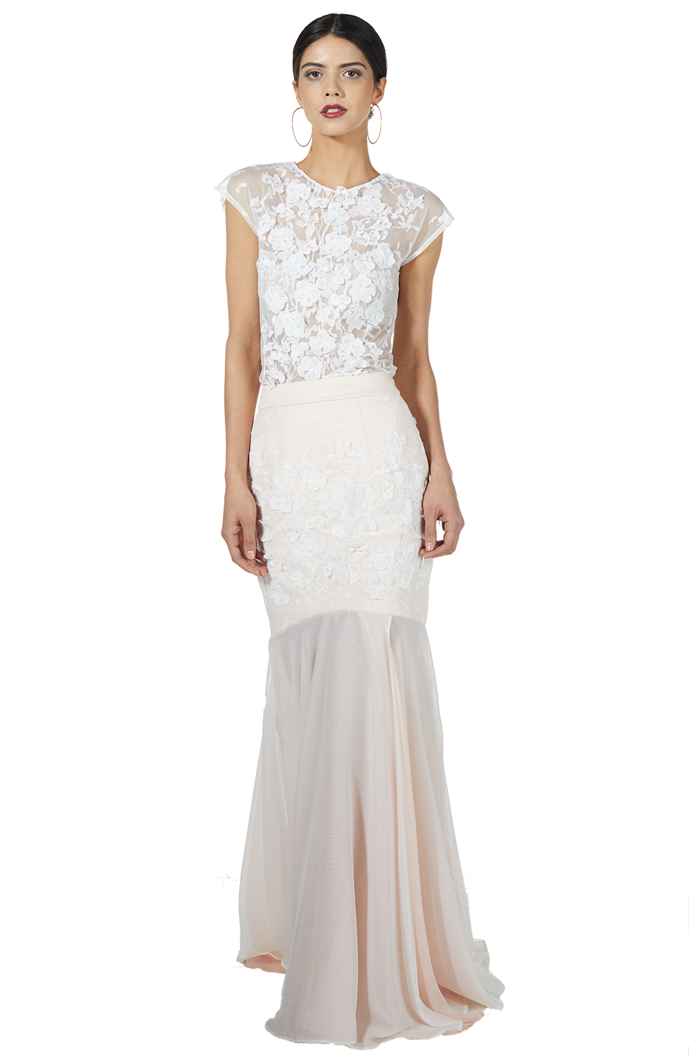 Home / The Scandi / Lace Wedding Skirt 'bloom' - Skirt (999x1498), Png Download