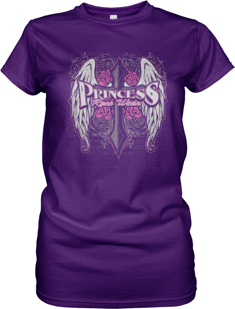 Princess Cross Wings T - T-shirt (1220x1220), Png Download