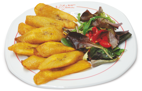 Plátano Maduro - Platanos Fritos En Png (500x331), Png Download