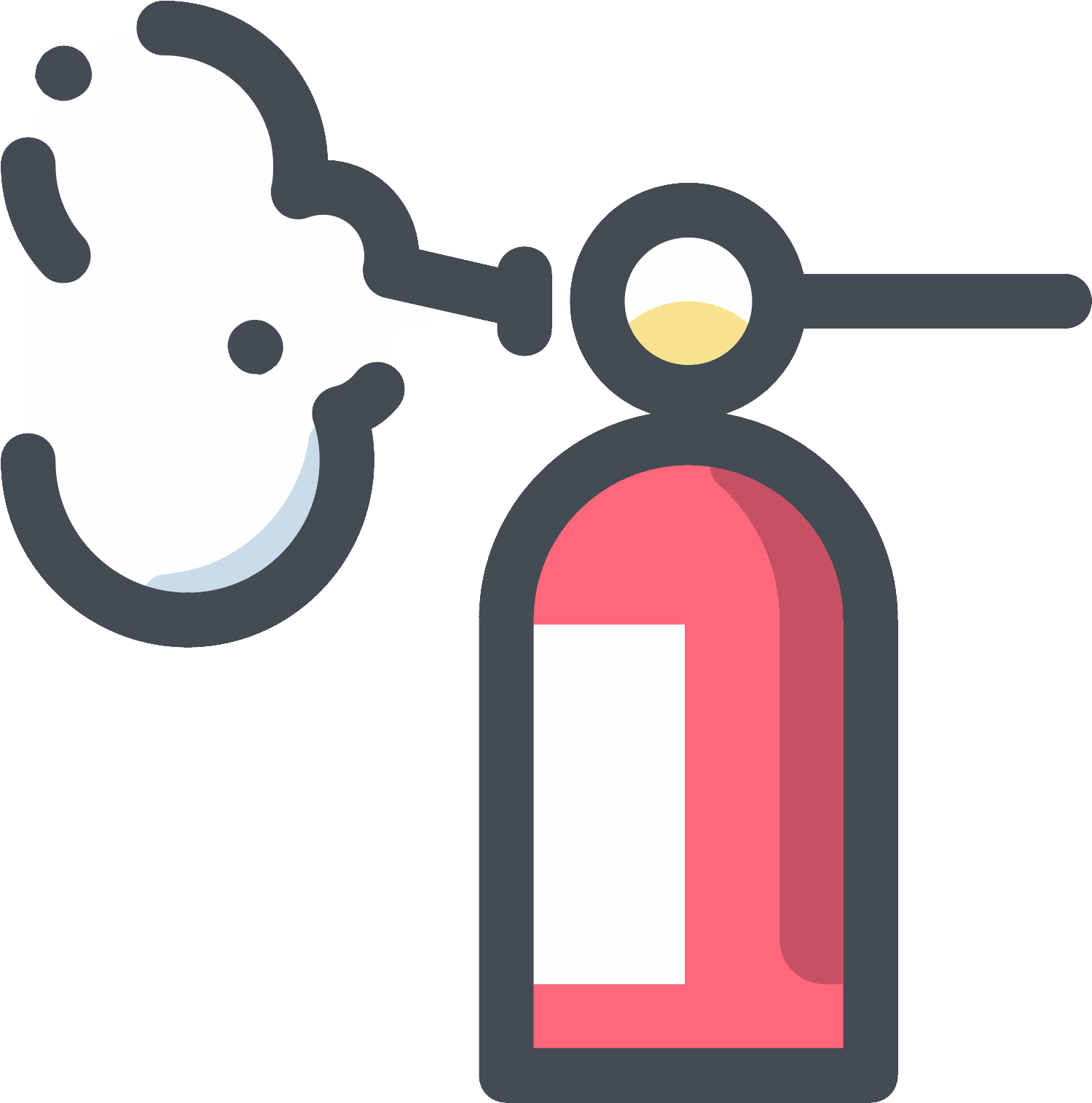Foam Fire Extinguisher Icon - Fire Extinguisher Icon Png (1600x1600), Png Download