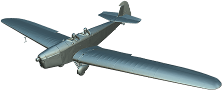 Avión Sin Textura - Petlyakov Pe-8 (480x440), Png Download