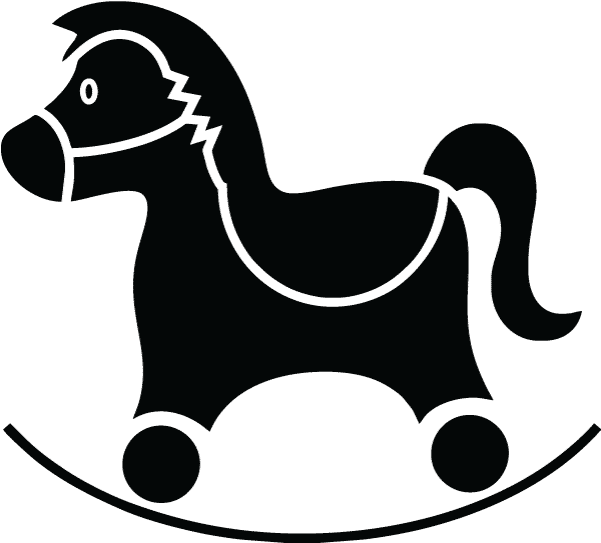 Rocking Horse - Horse (750x750), Png Download