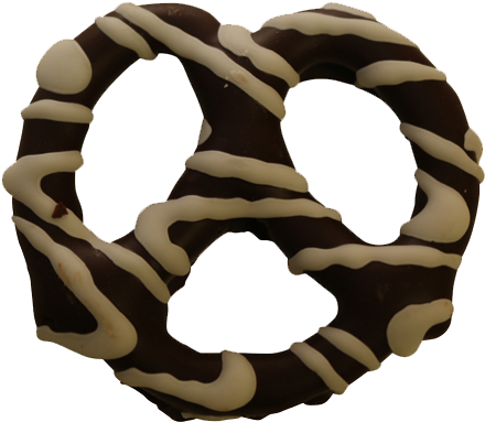 Chocolate Pretzel - Stringed - Cruller (800x600), Png Download