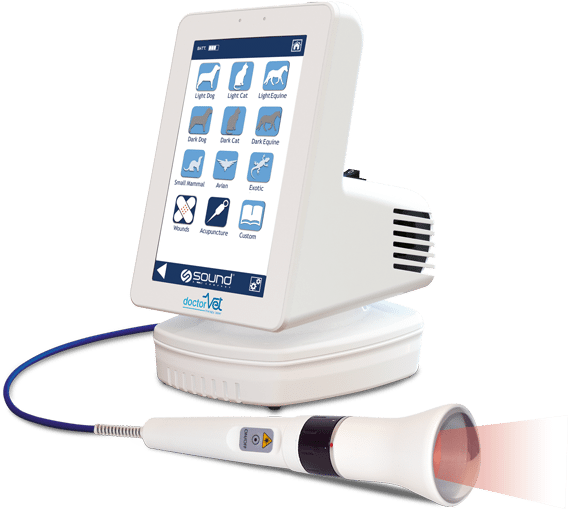 3-touch Interface - Doctor Vet Therapy Laser (816x594), Png Download