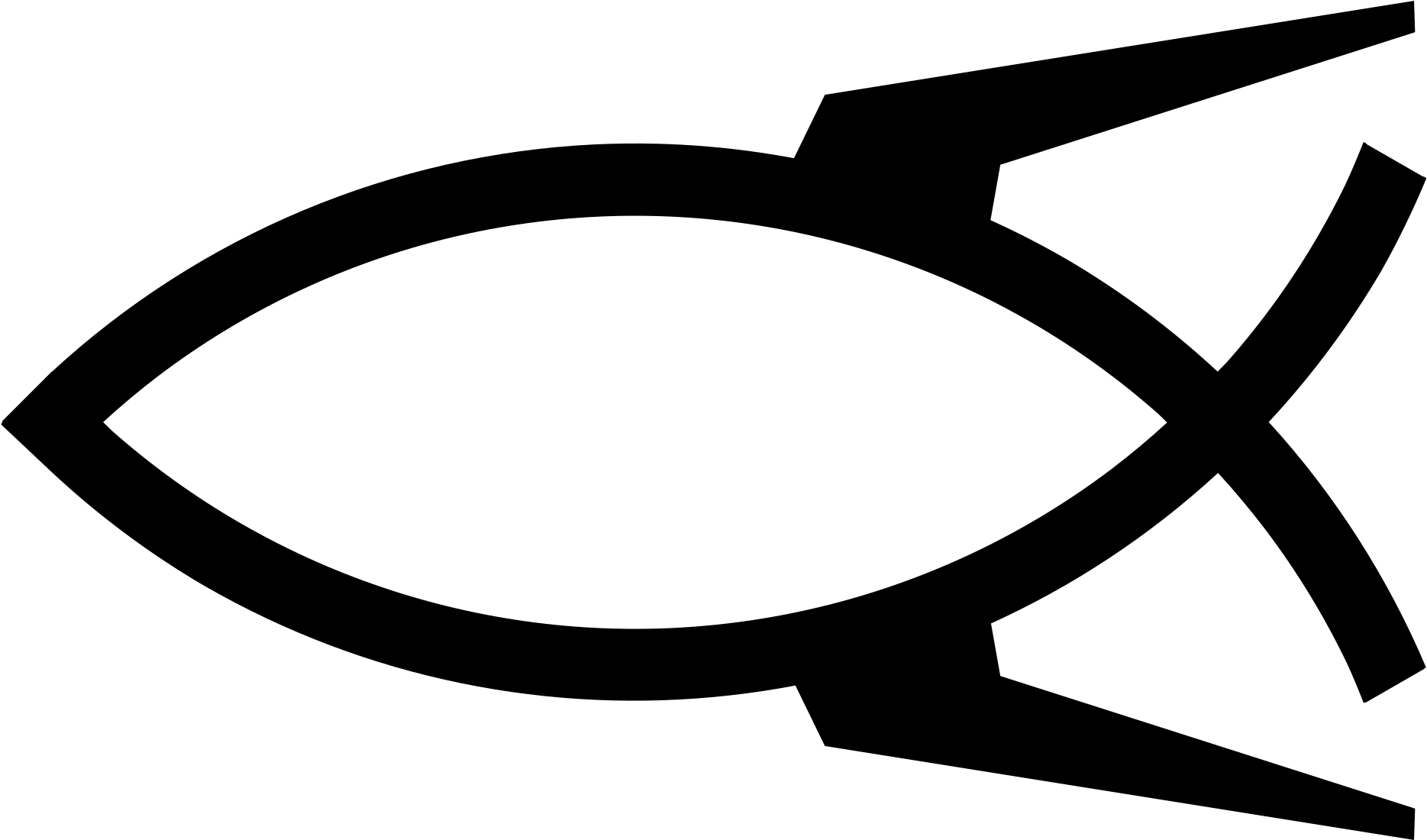 Fish Symbol - - Symbols For Son Of God (2400x1413), Png Download