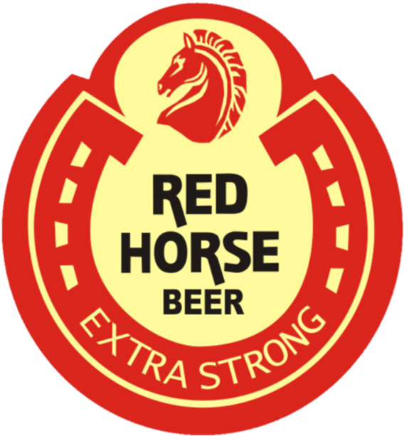 Red Horse Beer Beer Label - Red Horse Beer Logo (790x691), Png Download