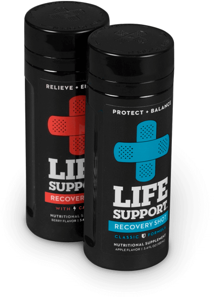 Life Support Mixed Pack - Life Support Hangover Cure, Red Label, 3.4 Oz (900x802), Png Download