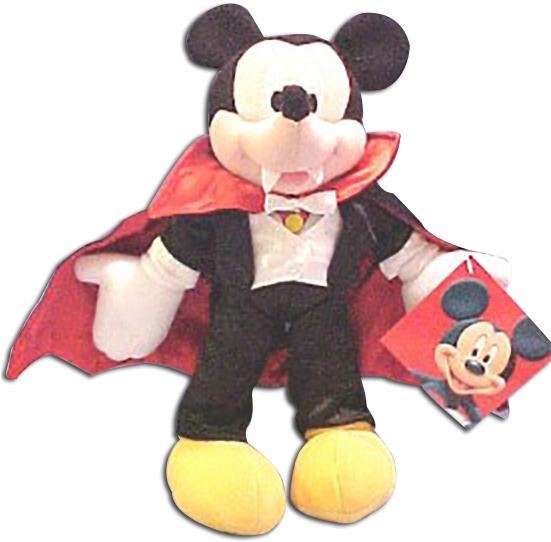 vampire mickey mouse plush