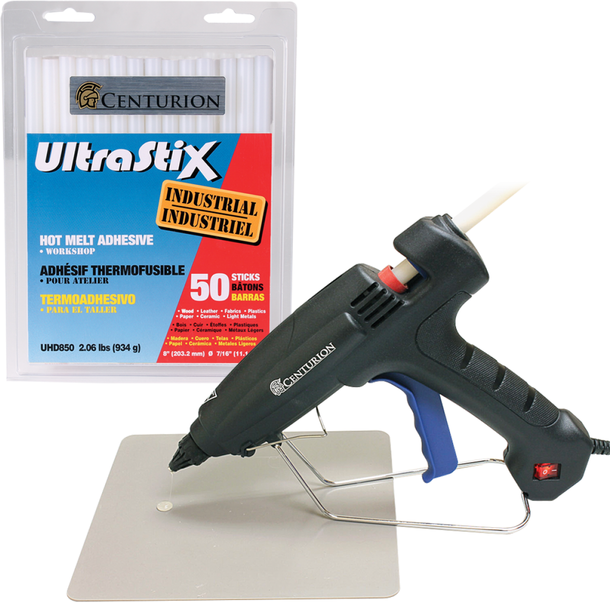 Glue Gun Glue Pad Kit - Portable Network Graphics (1200x1200), Png Download