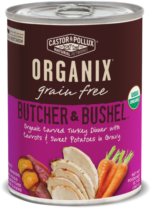 Castor And Pollux Organix Butcher And Bushel Organic - Castor & Pollux Organix Butcher & Bushel Logo (700x700), Png Download