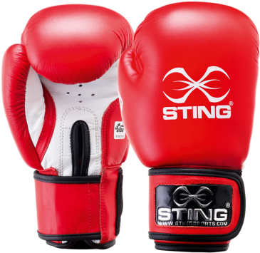 Sting Aiba Approved Competition Leather Boxing Gloves - Sting Competition Boxing Gloves (454x454), Png Download