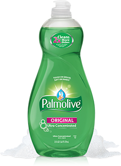 Palmolive Dish Soap - Palm Olive (328x373), Png Download