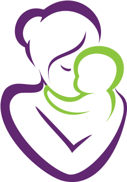 Mother And Baby Logo Png Classes Informed Birth Choices - Mom And Baby Clipart (352x361), Png Download